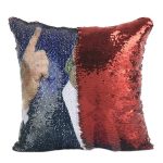 Magical Nicolas Cage Cushion Cover with Sequins Super Shining Reversible Color Changing Pillow Cover 40x40cm Home Car Decoraion 5
