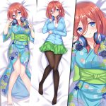 Anime Nakano Miku Dakimakura Cover The Quintessential Quintuplets Bedding Pillow Case Peachskin Otaku Hugging Body Pillowcase 1