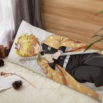 Anime Demon Slayer Kamado Nezuko  Pillow Case Dakimakura  Kimetsu No Yaiba  Costume Body Throw Cushion Double-sided Pillowcase 4