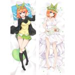 Anime The Quintessential Quintuplets Pillow Cover Nakano Miku Dakimakura Case 3D Double-Sided Bedding Hugging Body Pillowcase 3
