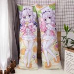 Anime Kobayashi-san Chi No Maid Dragon Dakimakura Pillow Case Miss Kobayashi's Dragon Maid Kanna Kamui Full Body Pillowcase 3
