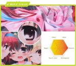 Anime Nakano Miku Dakimakura Cover The Quintessential Quintuplets Bedding Pillow Case Peachskin Otaku Hugging Body Pillowcase 3