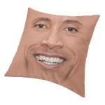The Rock Face Dwayne Cushion Cover For Sofa Home Decorative American Actor Johnson Throw Pillow Cover Polyester Pillowcase 3