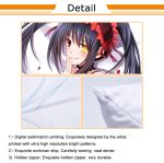 50x180cm Anime Rimuru Tempest Pillow Case Dakimakura Tensei shitara Slime Datta Ken Hugging Body Peacksin Throw Pillow Cover 2