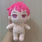 In Stock Anime The Disastrous Life of Saiki K.Saiki Kusuo Cosplay Cute Plush Stuffed Dolls Toy 20cm Doll Plushie Clothes Gifts 5