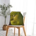Shrek Meme Square Pillowcase Cushion Cover funny Home Decorative Sofa Nordic 45*45cm 5