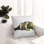 Come Into My Swamp Shrek Square Pillowcase Cushion Cover cute Zip Home Decorative Polyester Pillow Case for Room Simple 45*45cm 6