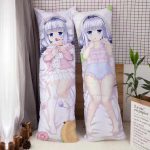Anime Kobayashi-san Chi No Maid Dragon Dakimakura Pillow Case Miss Kobayashi's Dragon Maid Kanna Kamui Full Body Pillowcase 6
