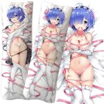 Dakimakura Anime Pillowcase Cushion Cover Life In A Different World From Zero Home Squishmallow Body Pillows For Bed Couch Decor 3
