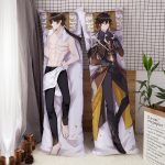 Anime Game Genshin Impact Dakimakura Zhongli XIAO Character Body Pillow Pillows Otaku Pilow Cover геншин импакт дакимакура 6