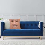 The Rock Face Dwayne Cushion Cover For Sofa Home Decorative American Actor Johnson Throw Pillow Cover Polyester Pillowcase 5