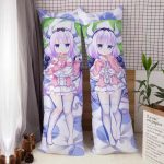 Anime Kobayashi-san Chi No Maid Dragon Dakimakura Pillow Case Miss Kobayashi's Dragon Maid Kanna Kamui Full Body Pillowcase 4