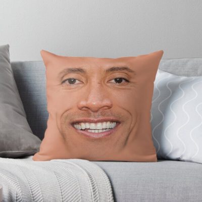 Dwayne  Soft  Throw Pillow Cover Print Pillow Case Waist Cushion Cover  Pillows NOT Included 1
