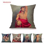 Handsome Good Looking Sexy Male Body Boyfriend Gay Art Sofa Pillow Case Tempting Nude Hot Boy Muscle Man Linen Cushion Cover 1